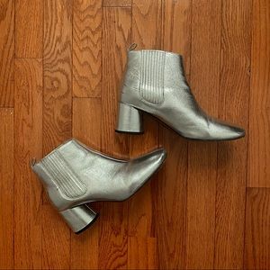 Marc Jacobs Silver Rocket Chelsea Booties 35 / 5 - 5.5